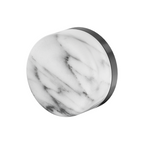 Nero Serenity Progressive Shower Mixer with Arabescato Corchia Handle (Includes In-Wall Body) - LF Gun Metal - 24E004GM