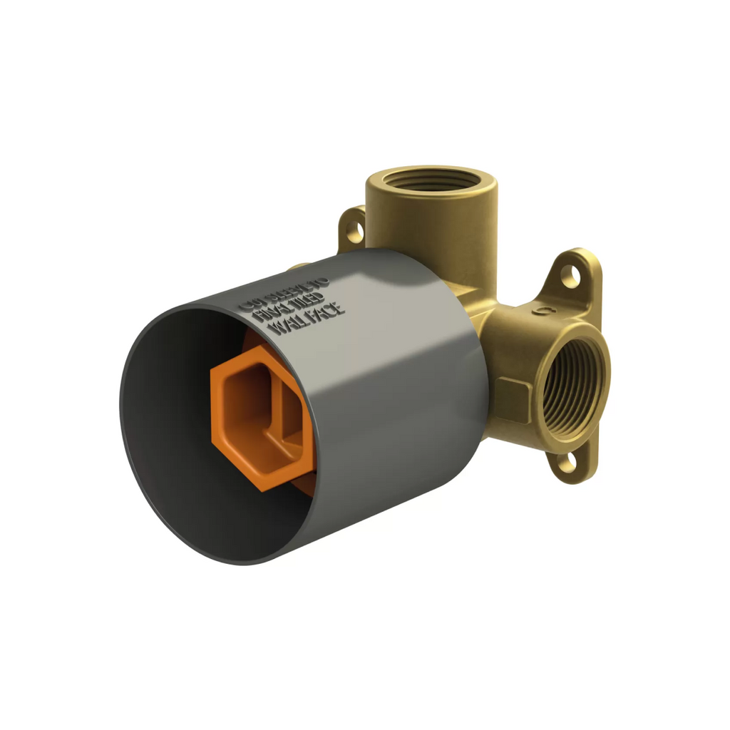 Phoenix Vask SwitchMix Shower Wall Mixer (Includes In-Wall Body) - LF Brushed Gold - 139-2800-12-1