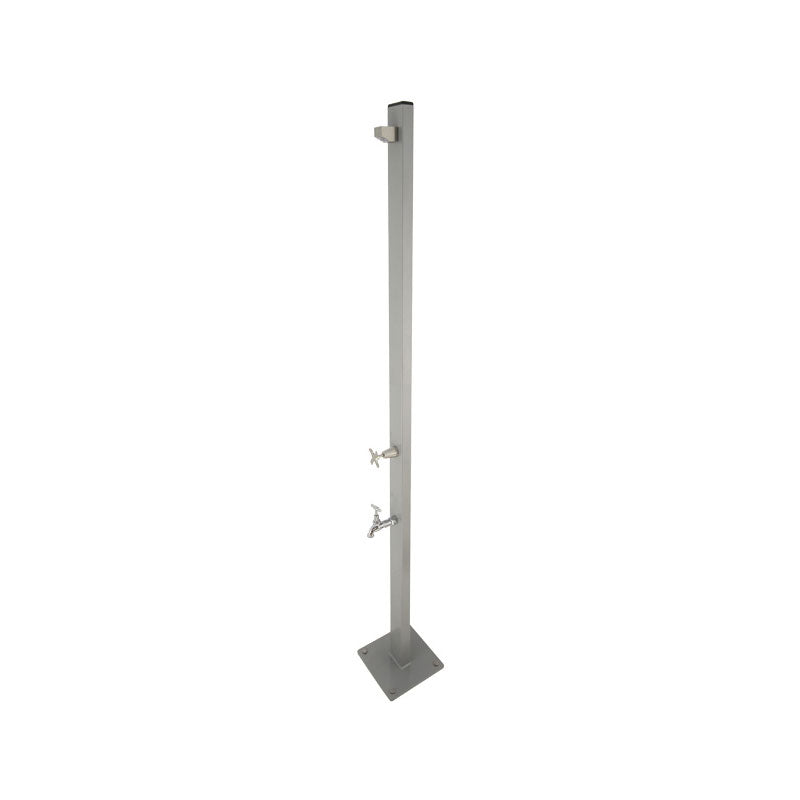 Rainware Aussie Outdoor Shower - 316 Stainless Steel - Cold + Footwash - Freestanding - 2501-RAIWAR