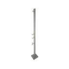Rainware Aussie Outdoor Shower - 316 Stainless Steel - Hot & Cold + Footwash - Freestanding - 2503-RAIWAR