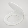 Caroma Caravelle Double Flap ST/ST Toilet Seat with GermGard - 254006W