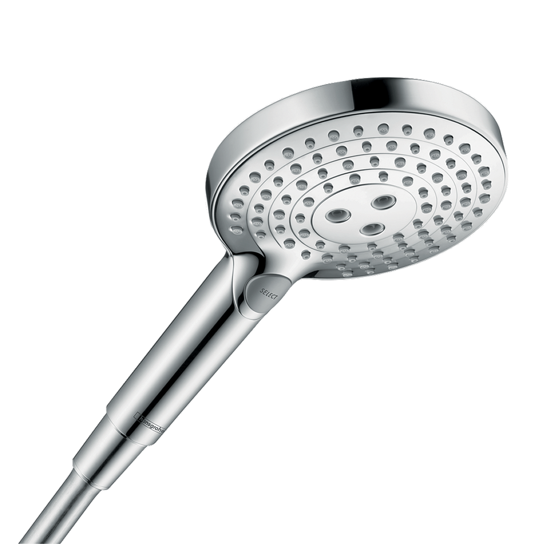 Hansgrohe Raindance Select S 120 3Jet PowderRain Hand Shower - Chrome 26037001