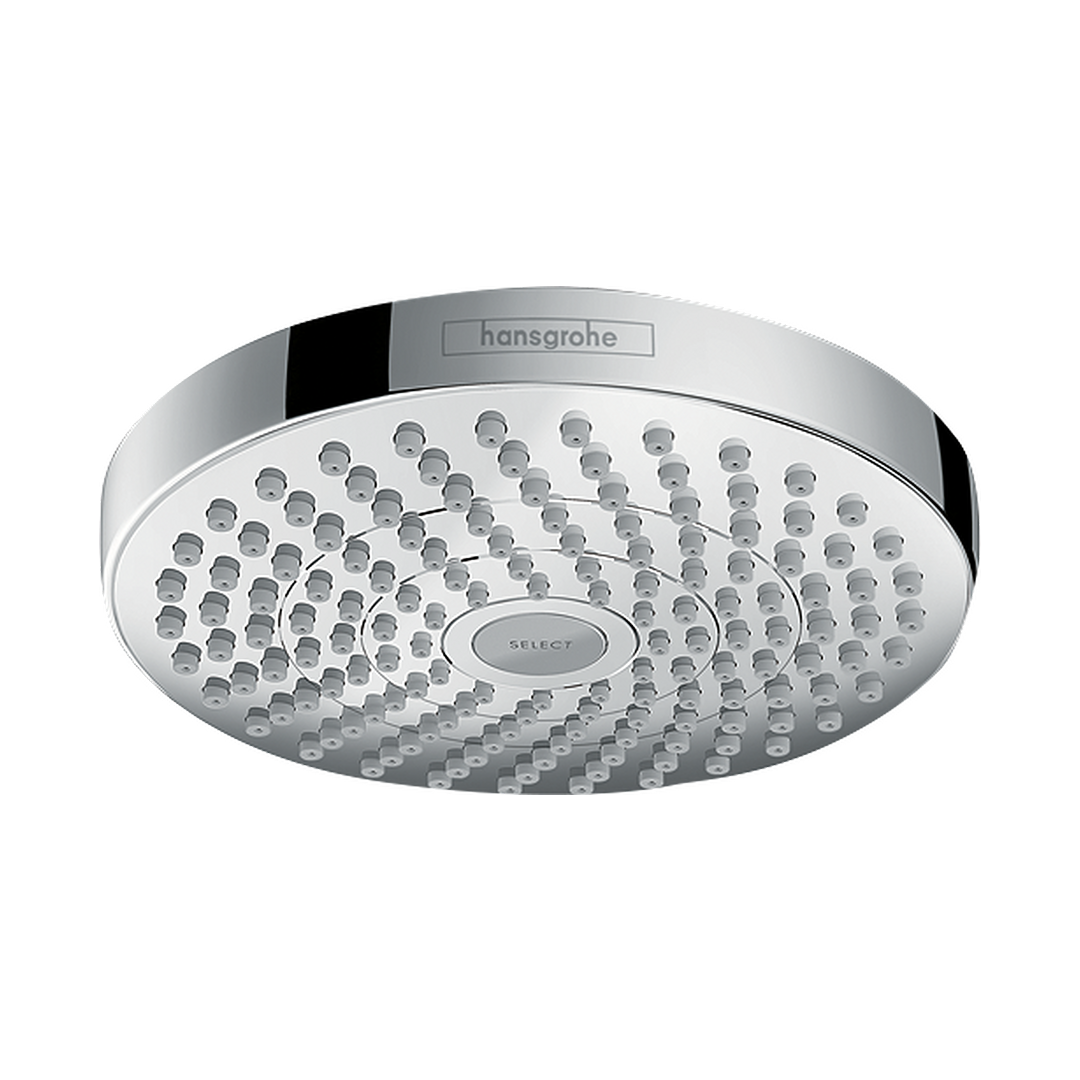 Hansgrohe Croma Select S 180 2Jet EcoSmart Overhead Shower - Chrome - 26523000