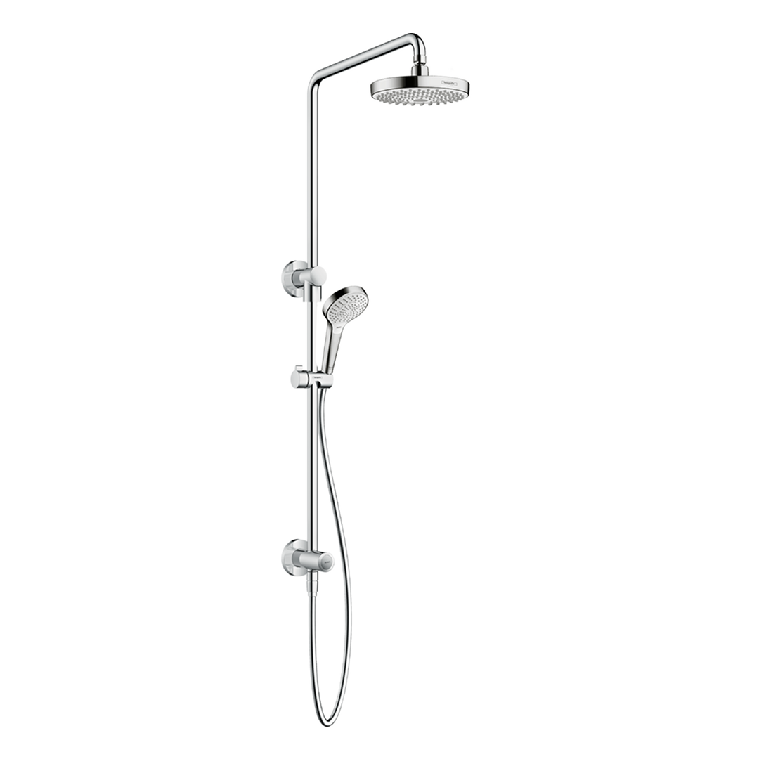 Hansgrohe Croma Select S Twin Shower System - Chrome 26744003