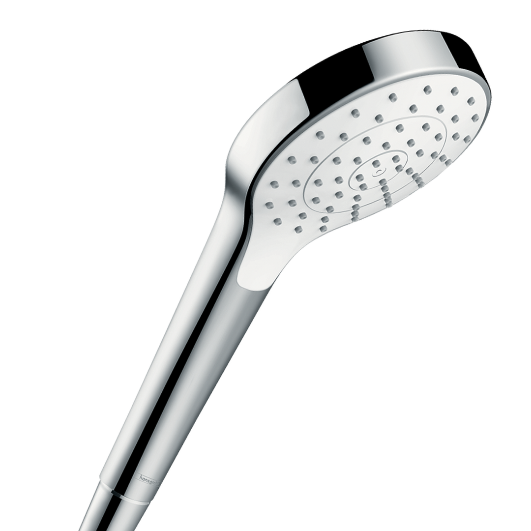 Hansgrohe Croma S 110 1Jet EcoSmart Hand Shower - White & Chrome - 26805400