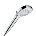 Hansgrohe Croma Select E 110 Hand Shower Vario EcoSmart - White & Chrome - 26813400