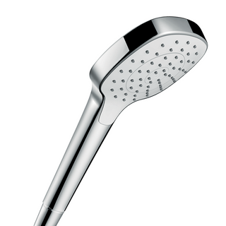 Hansgrohe Croma E 110 1Jet EcoSmart Hand Shower - White & Chrome - 26815400