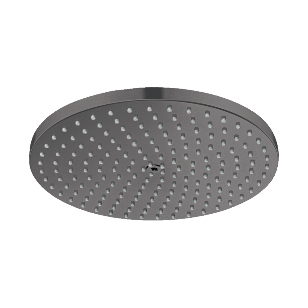 Hansgrohe Raindance S 240 1jet PowderRain Overhead Shower - Brushed Black Chrome - 27624341