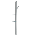 Hansgrohe Unica Shower Bar E150cm w/Isiflex 160cm Shower Hose & Shelves - 27645000
