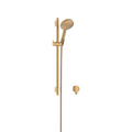 Hansgrohe Raindance Select S 120 3Jet PowderRain Set with 65cm Bar - Brushed Bronze
