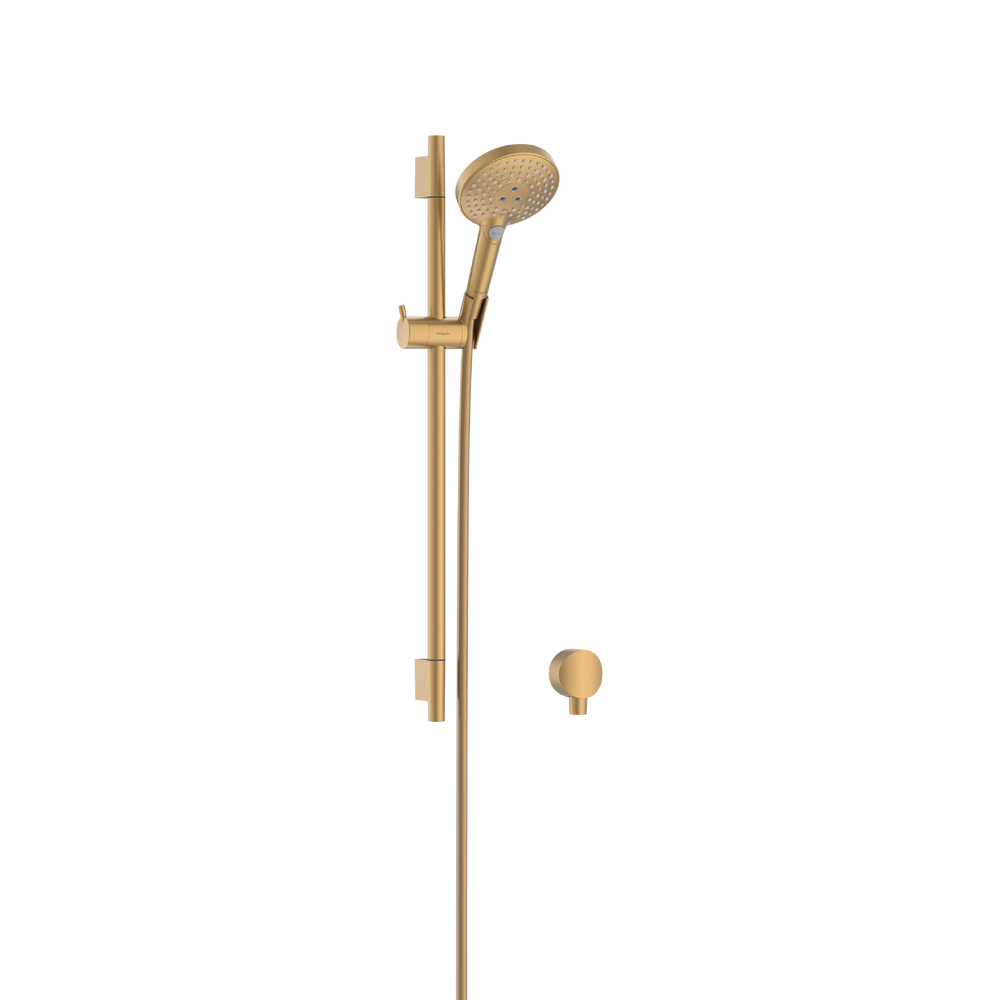 Hansgrohe Raindance Select S 120 3Jet PowderRain Set with 65cm Bar - Brushed Bronze