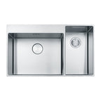 Franke Mythos Box Centre 1 & 1/2 Bowl Sink HOF Kit - BWX220-54/27 SBR - BWX22054/27SBR