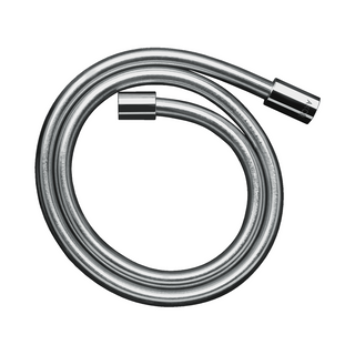 Axor 1.6m Metal Effect Shower Hose with Cylindrical Nuts - Chrome 28286000