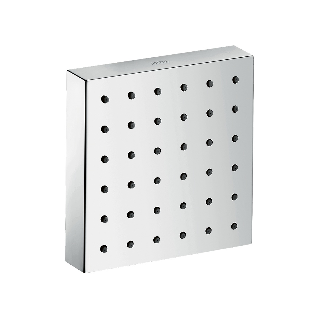 Axor Square Shower Module 120/120 for Concealed Installation - Chrome 28491000