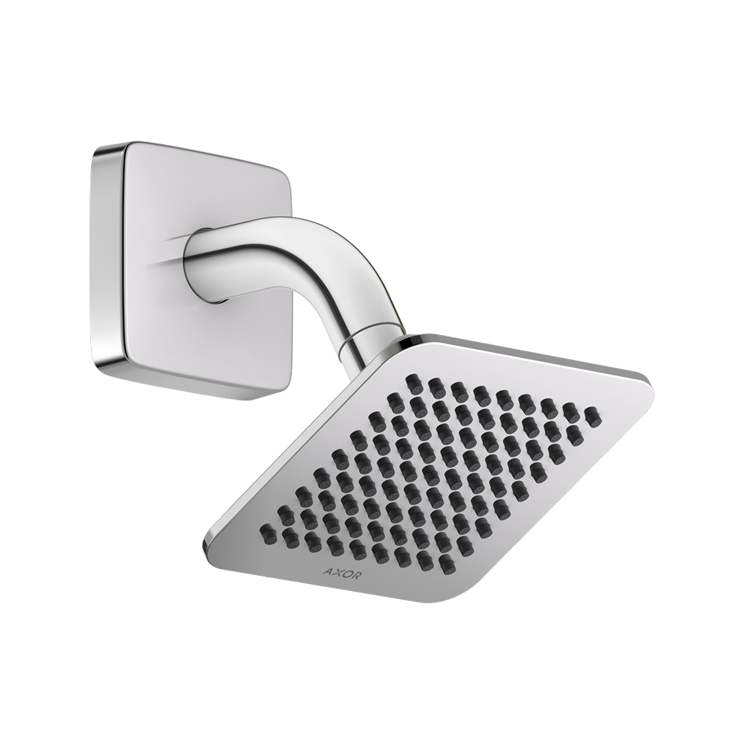 Axor Citterio C 120 1Jet Overhead Shower with Arm - Chrome 28811001