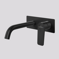 Villeroy & Boch O.Novo Style S Rectangular Wall Basin Mixer (Trim Kit Only) - LF Matte Black 2995095B