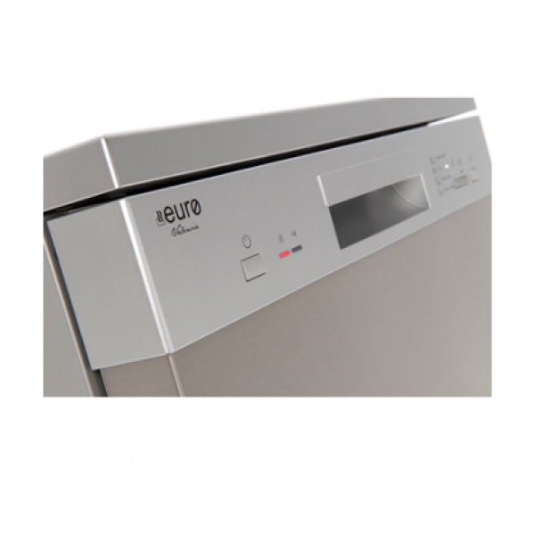 Euro Appliances 4 cycle Dishwasher electronic 12 place setting - EDV604SS