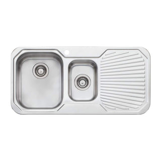 Oliveri Petite 1 & 1/2 Bowl Sink With Drainer - PE301 - PE301 1TH