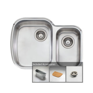 Oliveri Monet 1 & 1/2 Bowl Undermount Sink MO71U