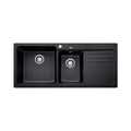 Blanco Naya 8S 1 & 1/2 Left Hand Sink & Drainer - Anthracite NAYA8SK5 - 526823