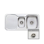 Oliveri LakeLand 1 & 1/2 Right Hand Sink & Drainer LL127