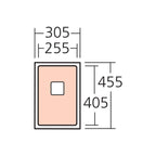 Oliveri Professional Series Single 1/2 Undermount Sink | PR1160U