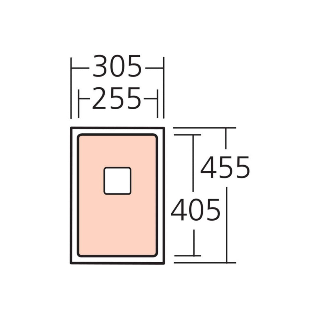 Oliveri Professional Series Single 1/2 Undermount Sink | PR1160U