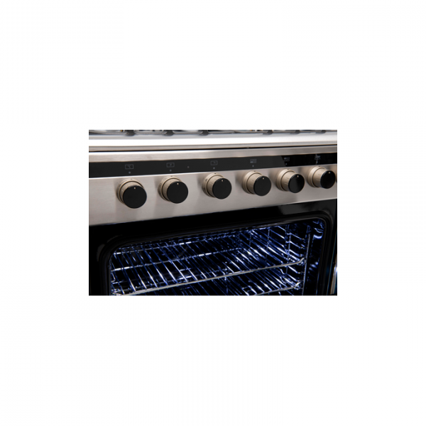 Euro Appliances 60cm Freestanding Cooker 9 Function Electric Oven - EV600DFSX