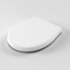 Caroma Riviere Toilet Seat (Soft Close, Blind Fix, Germgard) - Matte White