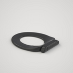 Caroma Junior Toilet Seat with GermGard - Black 301030B