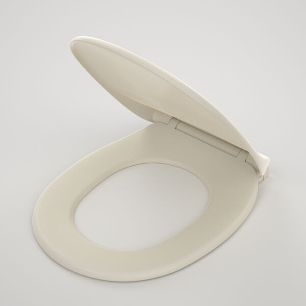 Caroma Trident Seat Normal Close with GermGard - Ivory - 301104I