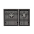 Phoenix 4000 Series 1 & 3/4 Left Hand Bowl Sink - Brushed Carbon - 310-5202-16