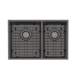 Phoenix 4000 Series 1 & 3/4 Left Hand Bowl Sink - Brushed Carbon - 310-5202-16