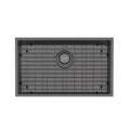 Phoenix 4000 Series 700mm Extra Large Single Bowl Sink - Brushed Carbon - 310-8002-16