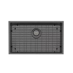 Phoenix 4000 Series 700mm Extra Large Single Bowl Sink - Brushed Carbon - 310-8002-16