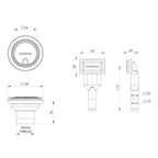 Phoenix 5000 Series Double Bowl Kitchen Sink Package - Includes Sink Mixer, Waste & Overflow Kit & Chopping Board 312-2038-12