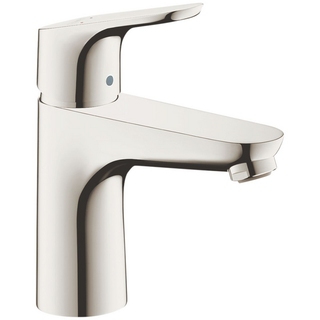 Hansgrohe Focus 100 Basin Mixer without Waste - Brushed Nickel - 31517823