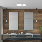 IXL Tastic Luminate Essential Single 3 in 1 Bathroom Heater, Exhaust Fan & Light - 31611-SAMIXL