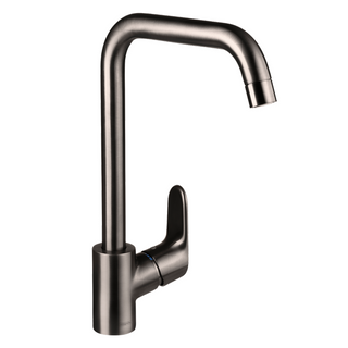 Hansgrohe Decor 260 1Jet Sink Mixer - Brushed Black Chrome - 31820343