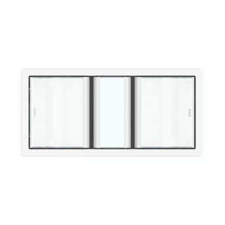 IXL Tastic Luminate Essential Dual 3-in-1 Bathroom Heater, Exhause Fan & Light - 32611
