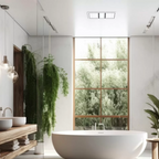 IXL Tastic Luminate Essential Dual 3-in-1 Bathroom Heater, Exhause Fan & Light - 32611