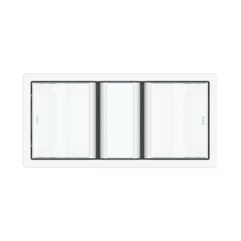 IXL Tastic Luminate Essential Dual 3-in-1 Bathroom Heater, Exhause Fan & Light - 32611