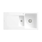 Villeroy & Boch Siluet 1000 Right Hand 1 & 1/3 Sink 1TH - Alpine White - 333701R1RTB