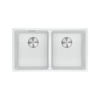 Franke Maris Double Bowl Sink - Polar White MRG 620/35-35B PW - MRG620/3535BPW