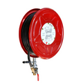 Red Emperor F Series Standard Fixed Fire Hose Reel with Swing Guide Arm 36m - Red 383026RE