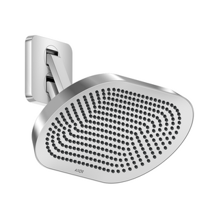 Axor ShowerSphere 2Jet 370/220 Overhead Shower with Adjustable Arm - Chrome 39745001