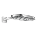 Axor ShowerSphere 1Jet 370/220 Overhead Shower with Shower Arm - Chrome 39748001