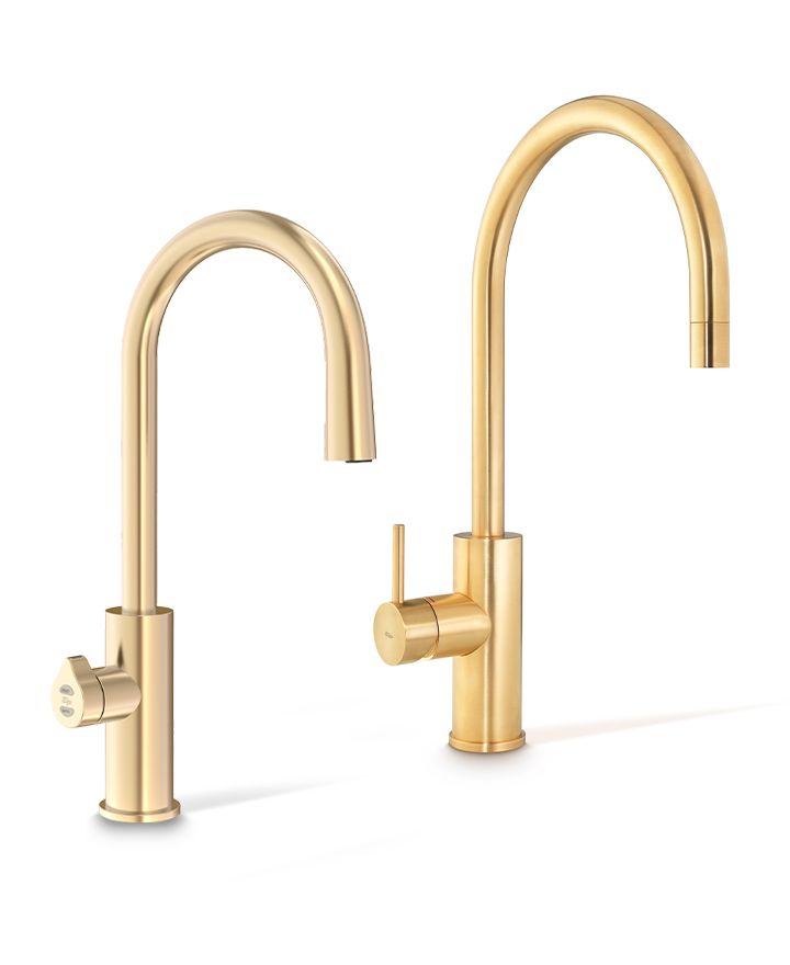 Zip Commercial HydroTap G5 BCHA100 4-IN-1 Arc Plus Tap with Arc Mixer - Brushed Gold H5L824Z07AU