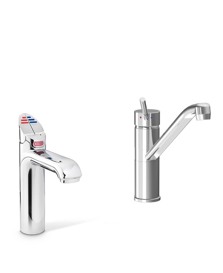 Zip Commercial HydroTap G5 Classic Plus 4-In-1 Boiling, Chilled, Hot & Ambient Tap 100/75 with Classic Mixer - Chrome H51621Z00AU