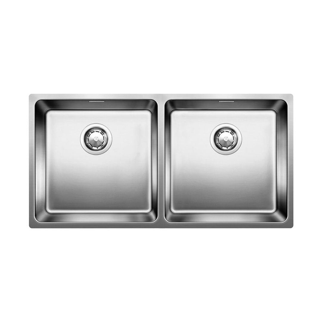 Blanco Andano 400-400U Double Bowl Undermount Sink ANDANO400/400UK5 - 526894